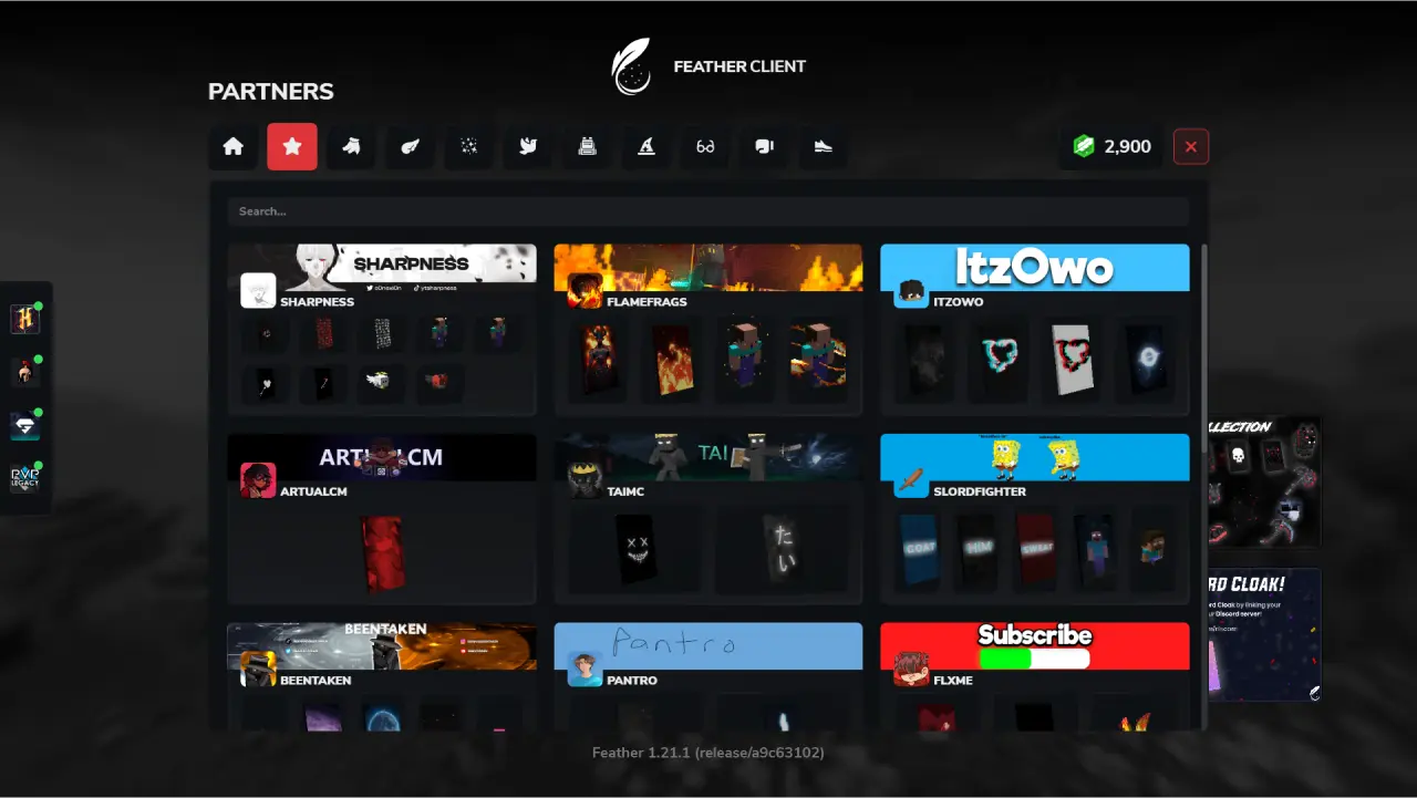 Search for partner cosmetics